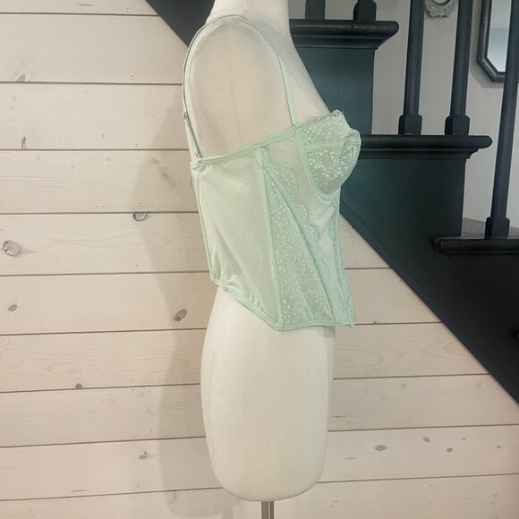020 Urban Outfitters Out From Under Modern Love Corset Top NWOT Size XLarge - Picture 11 of 11